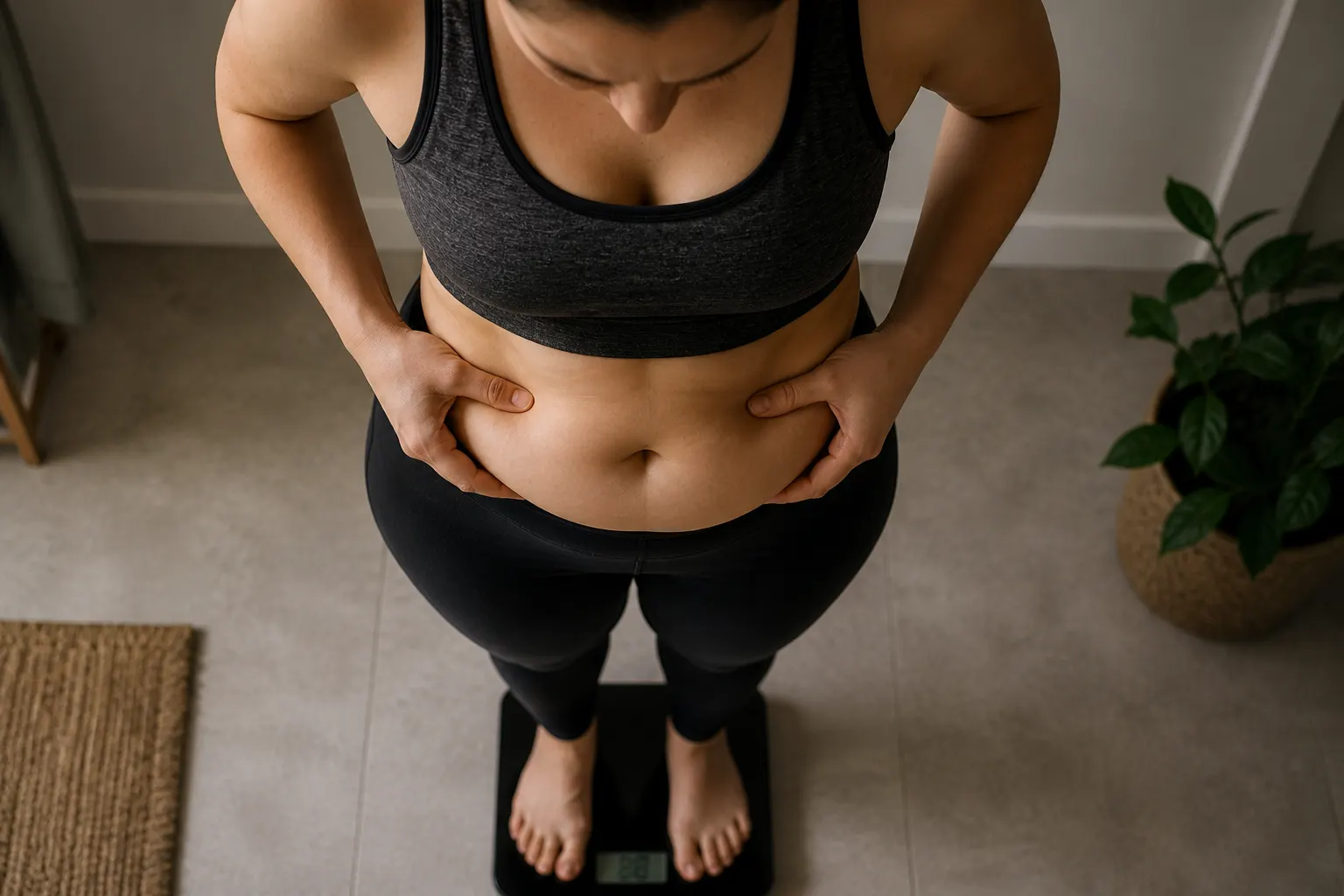 A calm weight-loss timeline dashboard showing milestones for losing 10, 20, and 30 pounds